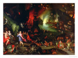 Orpheus in the Underworld, 1594 reproduction procédé giclée par Jan Brueghel the Elder
