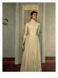Portrait of the Artist's Sister Giclee Print by Fernand Khnopff