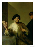 The Lie Giclée-tryk af Salvator Rosa