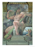 The Giant Polyphemus with Galatea and the Herdsman Acis, from the Sala Di Amore E Psiche, 1528 Giclee Print by Giulio Romano