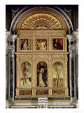 St. Vincent Ferrer Altarpiece, c. 1465 ジクレープリント - ジョヴァンニ・ベリーニ