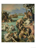 The Pearl Fishers, 1572 Lámina giclée por Alessandro Allori