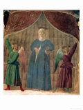 The Madonna Del Parto, circa 1460 (Pre-Restoration) reproduction procédé giclée par Piero della Francesca 