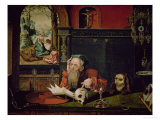 The Meditation of St. Jerome Giclee Print by Quentin Metsys The Meditation of St. Jerome Giclee Print by Quentin Metsys