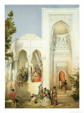 The Palace of the Khan of Baku, Apsheron Peninsula Giclee Print by Grigori Grigorevich Gagarin