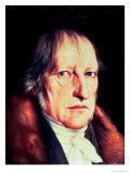 Portrait of Georg Wilhelm Friedrich Hegel, 1825 Giclee Print by Jacob Schlesinger