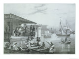 Disembarkation Giclee Print by Johann Moritz Rugendas