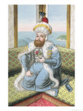Mehmed II (1432-81) Called "Fatih," the Conqueror Giclee Print by John Young