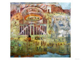 A Fight in the Amphitheatre, 59 Ad, Battle Between Citizens of Pompeii and Neceria Giclee Print