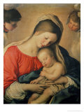 The Sleeping Christ Child Giclée-tryk af Giovanni Battista Salvi da Sassoferrato