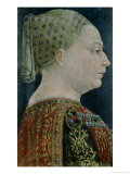 Portrait of Maria Sforza Lámina giclée por Bonifacio Bembo Portrait of Maria Sforza Lámina giclée por Bonifacio Bembo