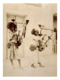 Nubian Musicians Giclee Print by G. Lekegian
