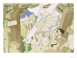 The Swing, circa 1920 reproduction procédé giclée par Charles Martin