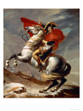 Napoleon Crossing the Alps Stampa giclée di Jacques-Louis David Napoleon Crossing the Alps Stampa giclée di Jacques-Louis David