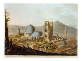 Jerusalem with the Church of the Holy Sepulchre, Plate 3 from "Views in Palestine" Giclee Print by Luigi Mayer
