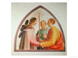 Christ Appearing on the Road to Emmaus Giclée-Druck von Fra Bartolommeo
