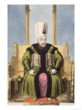 Ahmed I Sultan 1603-17, from "A Series of Portraits of the Emperors of Turkey," 1808 Giclee Print by John Young