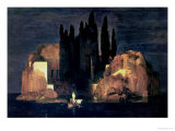 The Isle of the Dead, 1880 reproduction procédé giclée par Arnold Bocklin