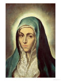 The Virgin Mourning Giclee Print by El Greco 