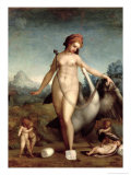 Leda and the Swan, circa 1512-13 Giclee Print by Jacopo da Carucci Pontormo
