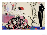 The Backless Dress Reproduction procédé giclée par Georges Barbier