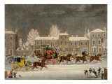 The Approach to Christmas Giclee Print by James Pollard