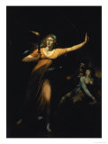 Lady Macbeth Sleepwalking, 1783 Giclee Print by Henry Fuseli