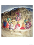 The Sermon on the Mount, 1442 Reproduction procédé giclée par Fra Angelico 