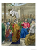 The Sick of the Palsy Brought to Christ by His Friends Giclee-trykk av Siegfried Detler Bendixen The Sick of the Palsy Brought to Christ by His Friends Giclee-trykk av Siegfried Detler Bendixen