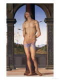St. Sebastian Giclee Print by Pietro Perugino