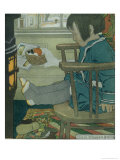 Wet Feet, 1902 Reproduction procédé giclée par Jessie Willcox-Smith