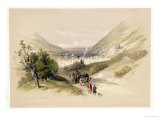 Entrance to Nablous, April 17th 1839, Plate 41 from Volume I of Entrance to Nablous, April 17th 1839, Plate 41 from Volume I of