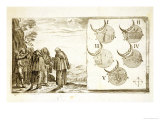 A Military Attack Plotted in Accordance with the Phases of an Eclipse Giclee Print A Military Attack Plotted in Accordance with the Phases of an Eclipse Giclee Print