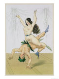 Hoop-La, Published 1835, Reprinted in 1908 Giclee Print by Peter Fendi