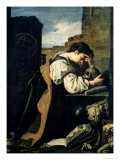 Melancholy Giclée-tryk af Domenico Fetti