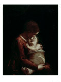 Madonna and Child, circa 1570 Giclee Print by Luca Cambiaso