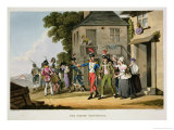 The French Conscripts Reproduction procédé giclée par John Augustus Atkinson