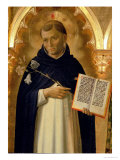The Perugia Altarpiece, Side Panel Depicting St. Dominic, 1437 (Detail) Giclee Print by Fra Angelico 