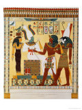 Mural from the Tombs of the Kings of Thebes, Discovered by G. Belzoni Giclee Print by Giovanni Battista Belzoni