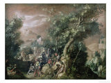 St. John the Baptist Preaching Giclee-trykk av Abraham Bloemaert St. John the Baptist Preaching Giclee-trykk av Abraham Bloemaert
