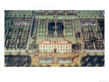 Villa Di Castello from a Series of Lunettes Depicting Views of the Medici Villas, 1599 Giclee Print by Giusto Utens