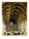 Westminster Hall Giclee Print by T. & Pugin Rowlandson