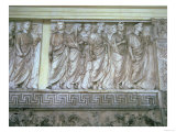 The Inaugural Sacrificial Procession, Relief Frieze Giclee Print