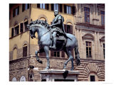 Equestrian Statue of Cosimo I, Grand Duke of Tuscany 1587-93 Giclee Print by Giambologna 