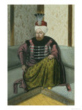 Mahomet IV Sultan 1648-87, from "A Series of Portraits of the Emperors of Turkey," 1808 Giclee Print by John Young