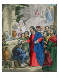Jesus Gives Sight to One Born Blind, from a Bible Printed by Edward Gover, 1870s reproduction procédé giclée par Siegfried Detler Bendixen