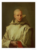 Portrait of Dom Baudouin Du Basset of Gaillon, 1716 Giclee Print by Jean Restout II
