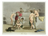 Hot Bath, Plate 73 from Volume III of 'The Manners, Customs and Amusements of The Russians' Lámina giclée por John Augustus Atkinson Hot Bath, Plate 73 from Volume III of 'The Manners, Customs and Amusements of The Russians' Lámina giclée por John Augustus Atkinson