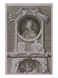 Henry I King of England from 1100 Reproduction procédé giclée par George Vertue