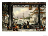 Pavilion and Gardens of a Mandarin Near Peking, from 